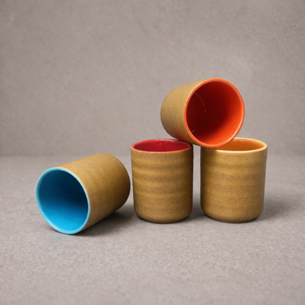 kulhad cups - set of four